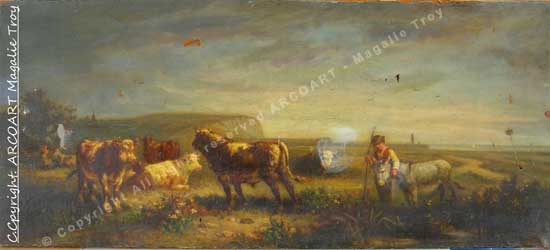 Restauration de tableaux Bretagne - Atelier ARCOART