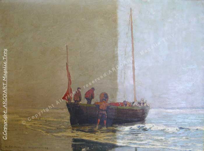 Restauration de tableaux Morbihan - Atelier ARCOART